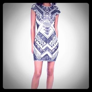 Express Sequin Mini Dress
